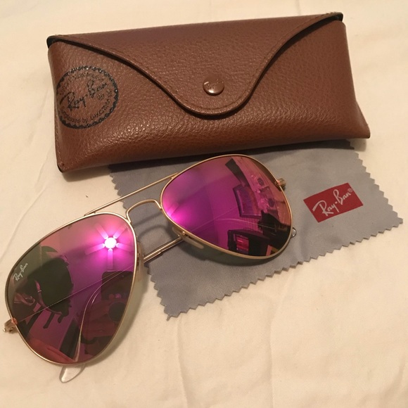 Ray-Ban Accessories - Pink RayBan Aviators